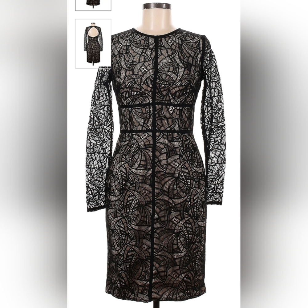 Monique L'Huillier Lace Dress